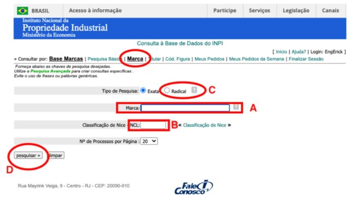 Pesquisa de Marcas Registradas