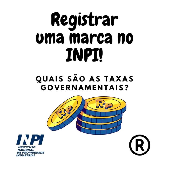 Registrar uma marca - Taxas